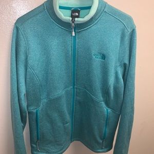 THE NORTH FACE blue/teal jacket